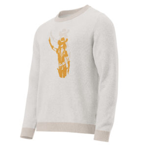 Golden Cowgirl Knit Sweater