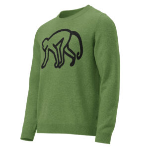 Monkey Graphic Knit Sweater