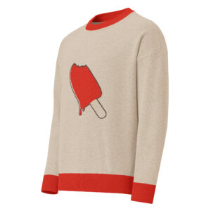 Orange Knit Sweater