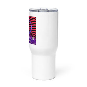 Travel mug with a handle