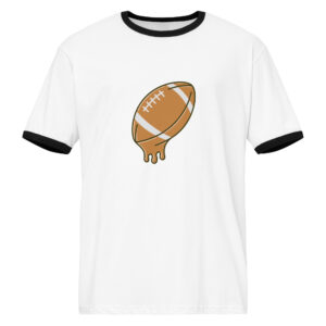 Football Graphic Ringer T-Shirt
