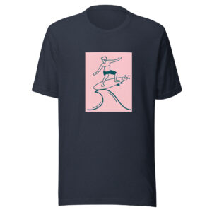 Surf Graphic Unisex T-Shirt