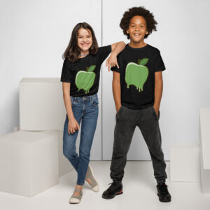 Youth Apple Graphic T-Shirt