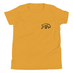 Youth Monkey Graphic Yellow Tee