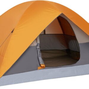 Basics 3-Season Dome Camping Tent (Rainfly, Weather Protection, Easy Setup)