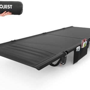 Mojiest Ultralight Camping Cot (Folding, Portable, 350lbs Support)