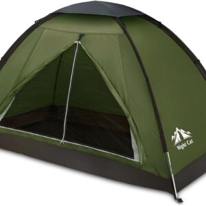 Night Cat Backpacking Camping Tent (1–2 Person, Waterproof, Easy Setup)